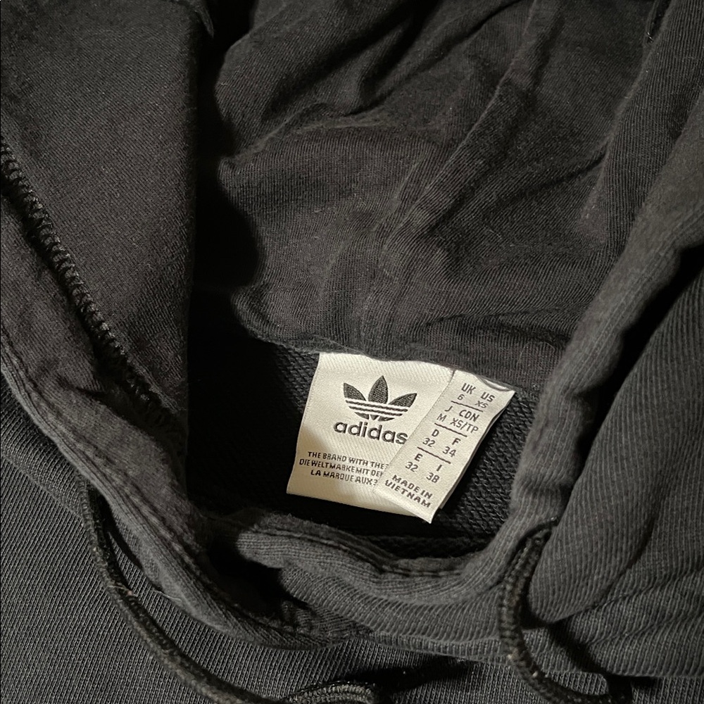 Adidas Originals Cropped Hoodie | Size XS - Picture 3 of 5